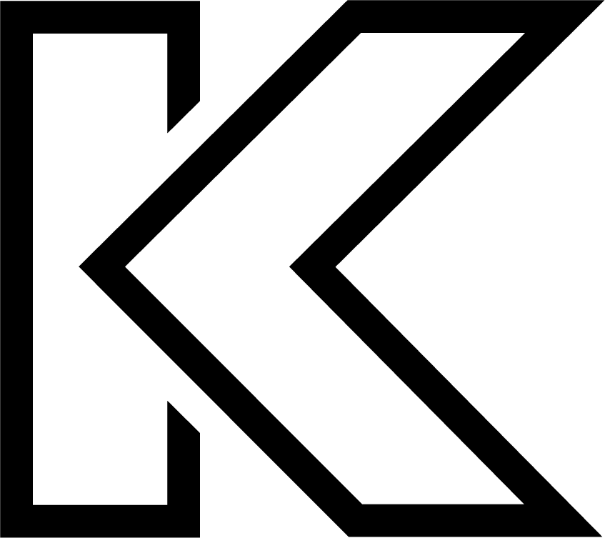 Konducter mark, black outline
